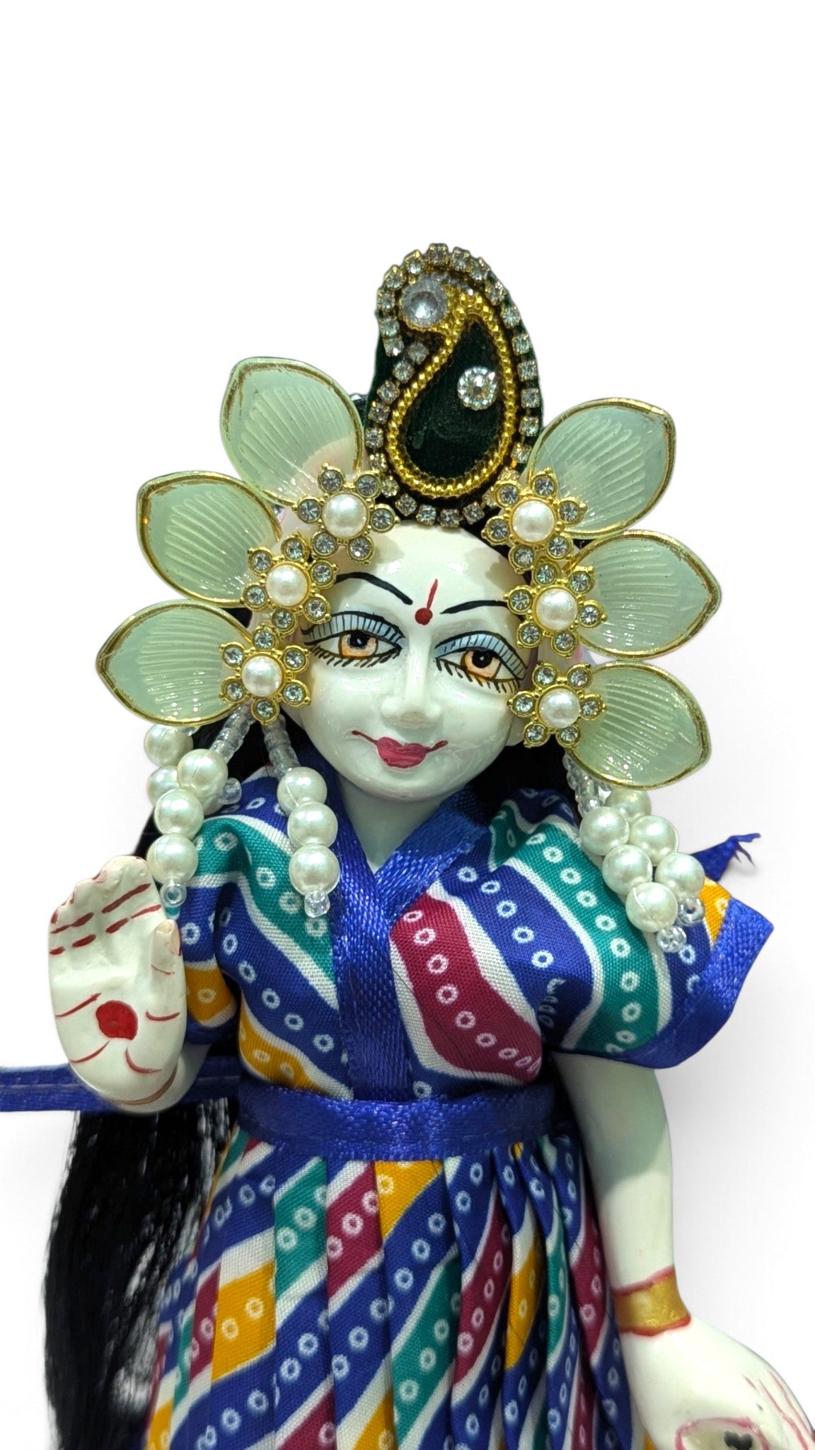 Chandrika for 8-9 Inch Radha Rani Durga Maa Murti