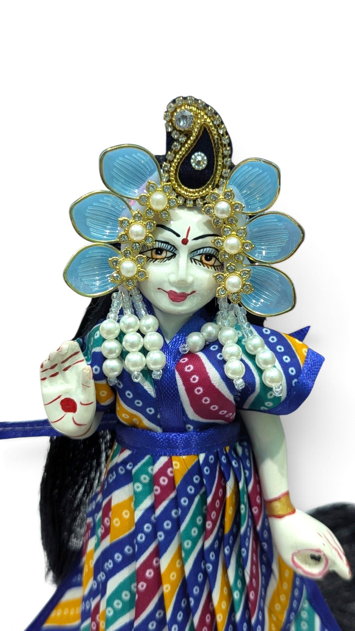 Chandrika for 8-9 Inch Radha Rani Durga Maa Murti
