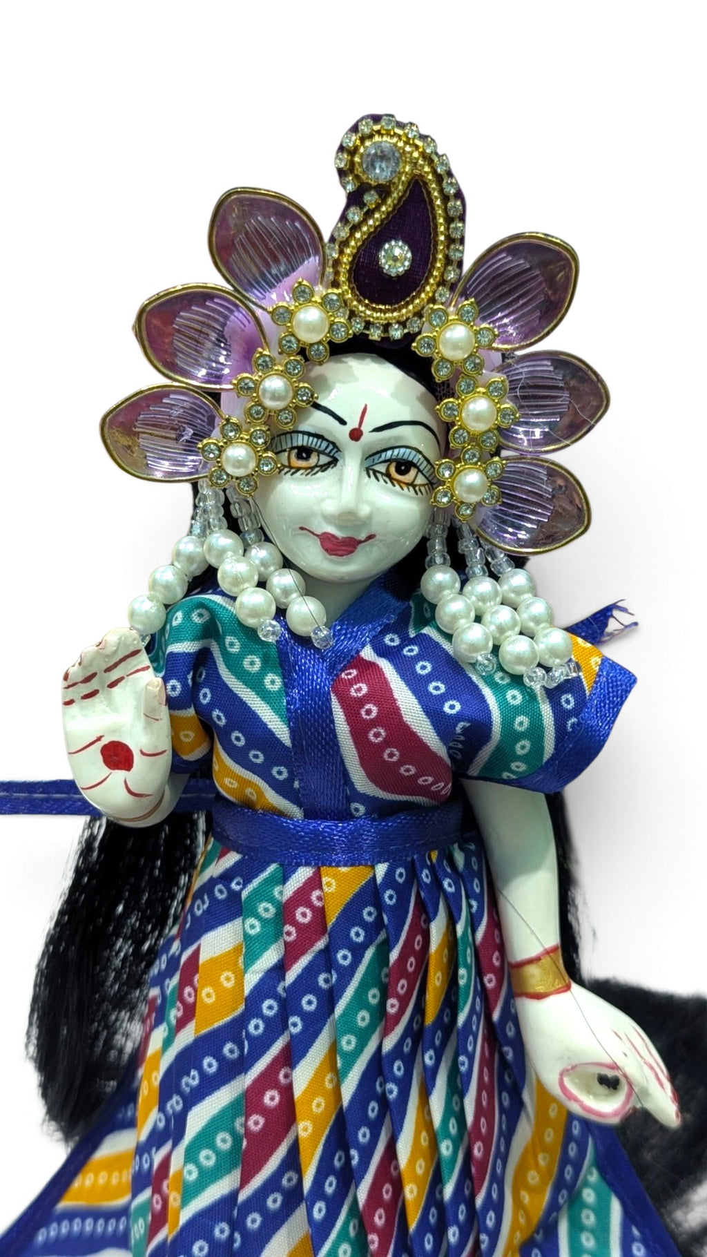 Chandrika for 8-9 Inch Radha Rani Durga Maa Murti
