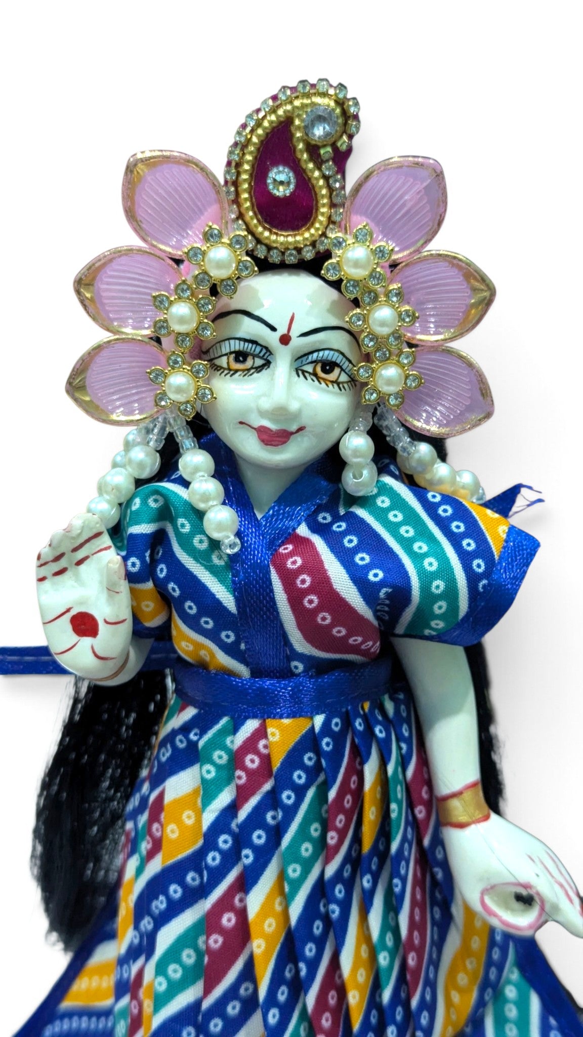 Chandrika for 8-9 Inch Radha Rani Durga Maa Murti
