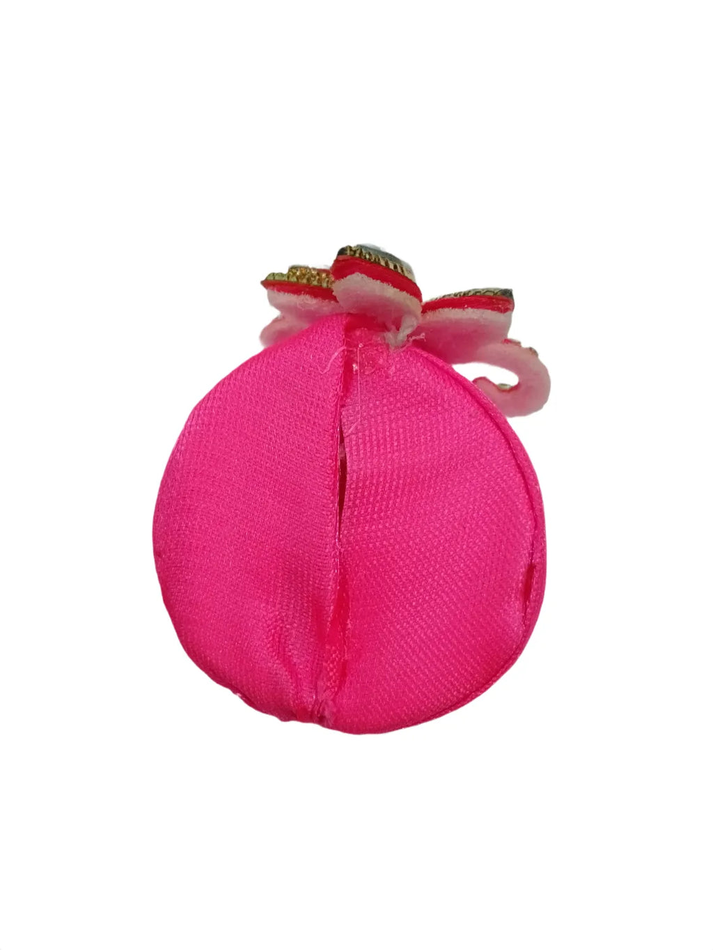 laddu gopal size 6 number pagdi pink