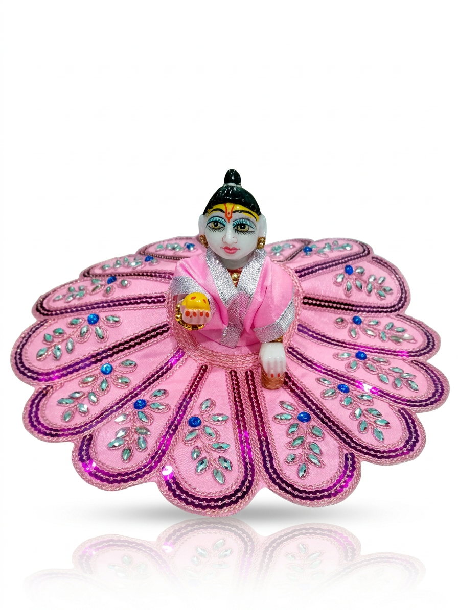 laddu gopal premium fancy light dress for summer