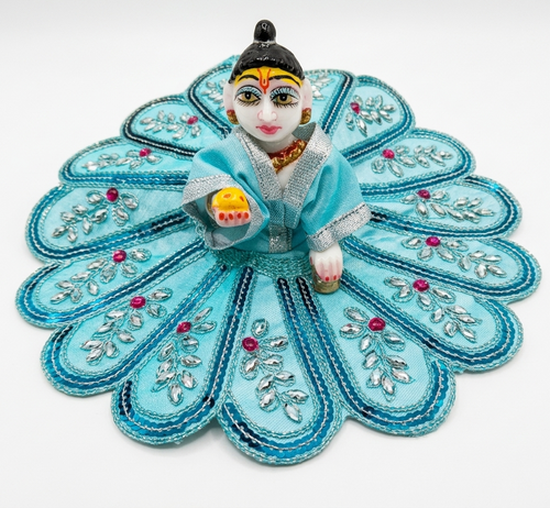 laddu gopal premium fancy light dress for summer