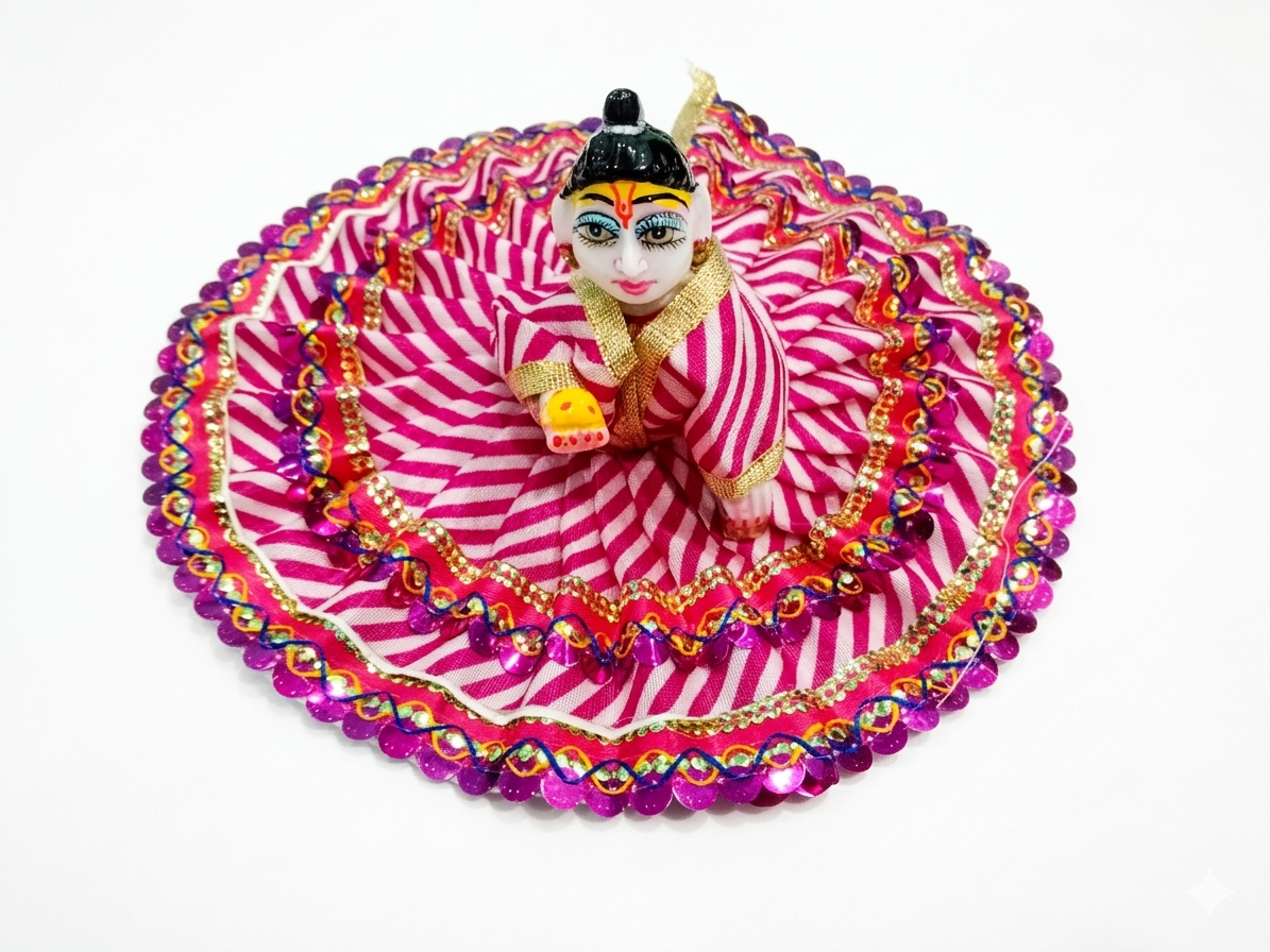laddu gopal dress size 4 number