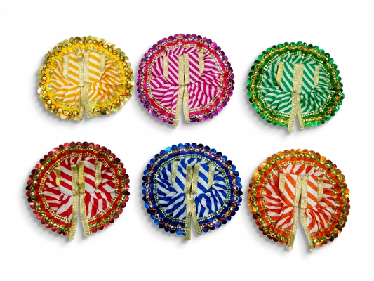 Laddu Gopal Size 0 Number Dress Size 1 Number (Pack of 6)