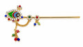 Mor Pankh Design Bansuri 5 Inch for Laddu Gopal, Kanha Ji Shringar