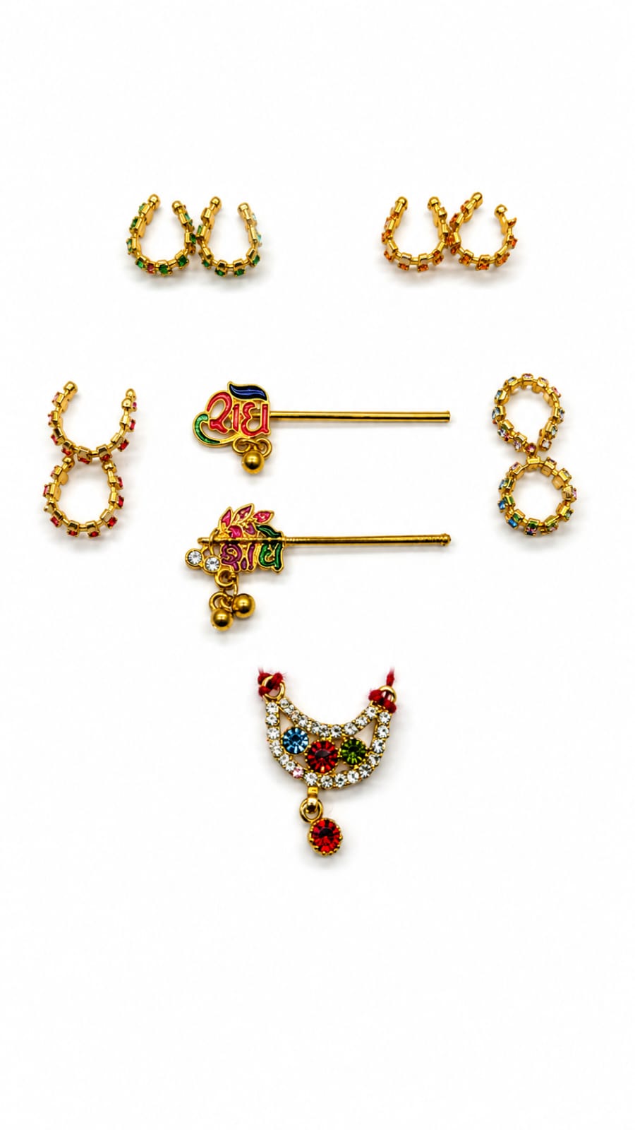Laddu Gopal, Kanha Ji Har , Bangles and Bansuri