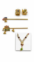 Laddu Gopal, Kanha Ji Har , Bangles and Bansuri