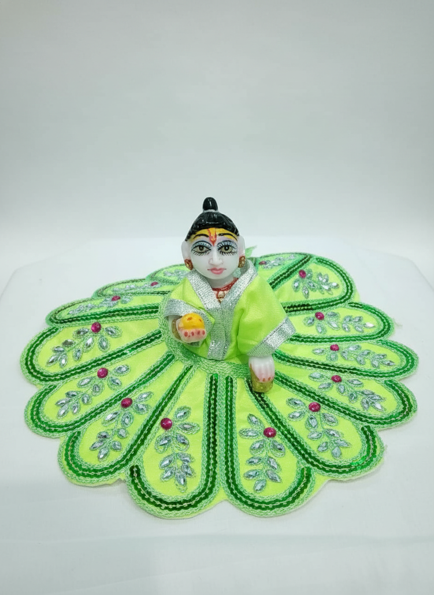 laddu gopal premium fancy light dress for summer