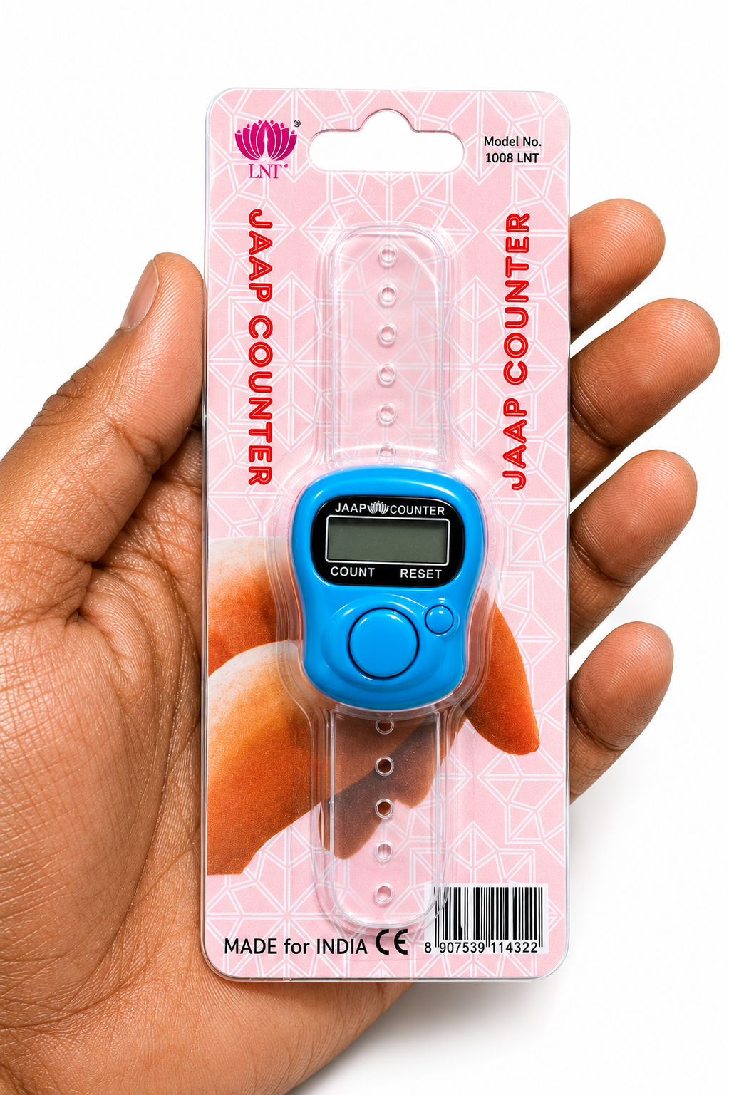 digital naam japa counter finger ring electronic tally counter for chanting mantra jaap meditation portable finger counter for hare krishna radhe radhe mala counting 1