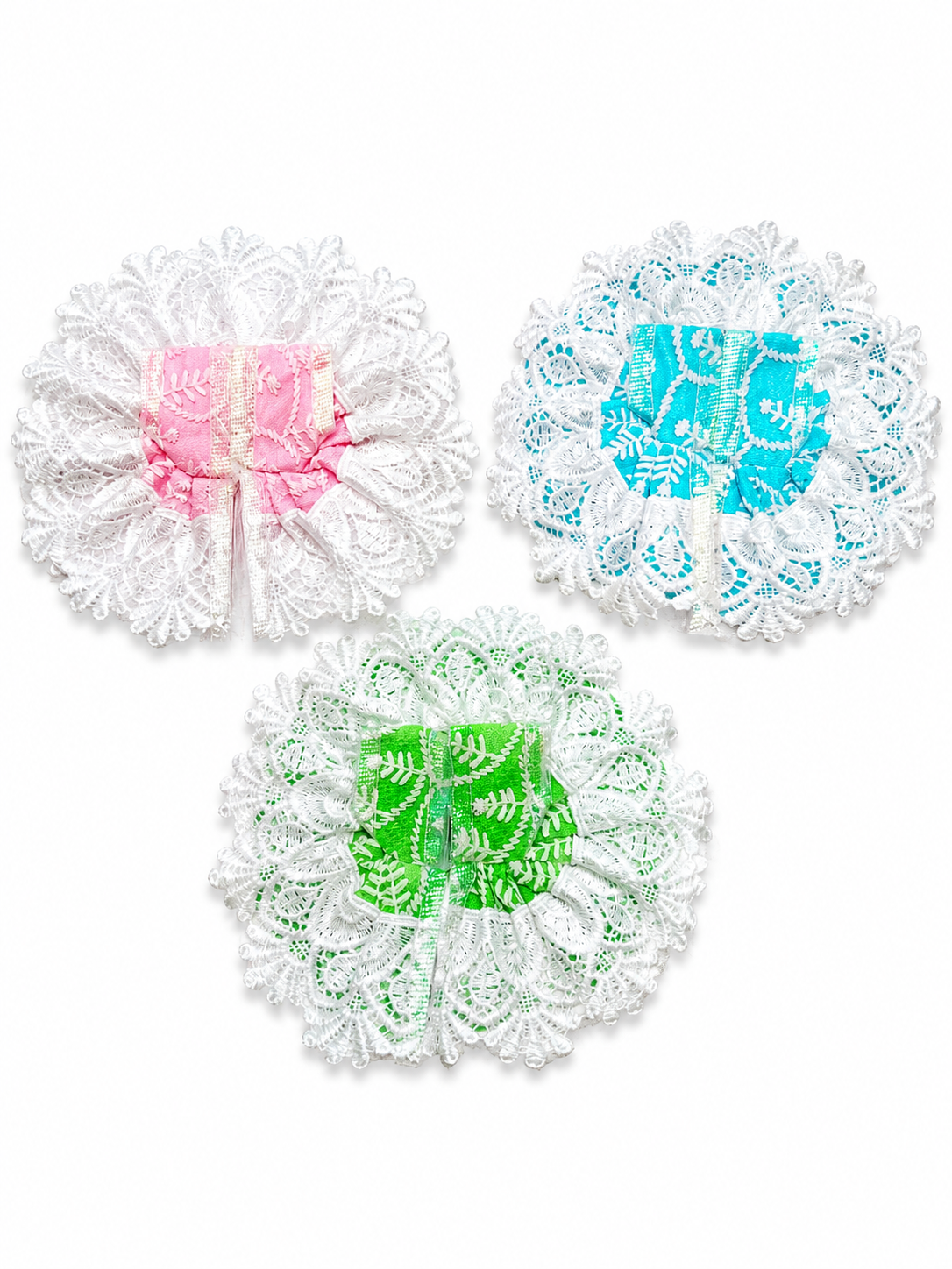 Vrindavan E Store Pack of 3 Size 0 Dress for Laddu Gopal