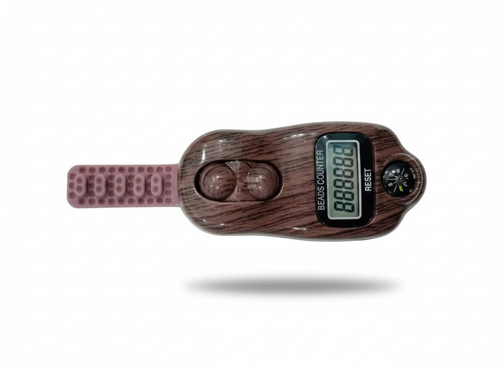 nam japa beads counter brown