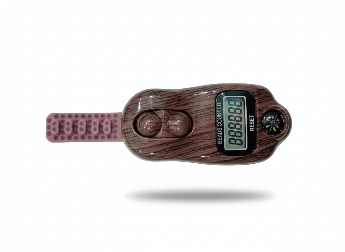 nam japa beads counter brown