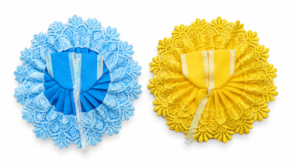 Pack of 2 Laddu Gopal, Kanha Ji Size 2 Number Number Poshak Dress Lightweight and Vibrant Colour