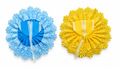 Pack of 2 Laddu Gopal, Kanha Ji Size 2 Number Number Poshak Dress Lightweight and Vibrant Colour