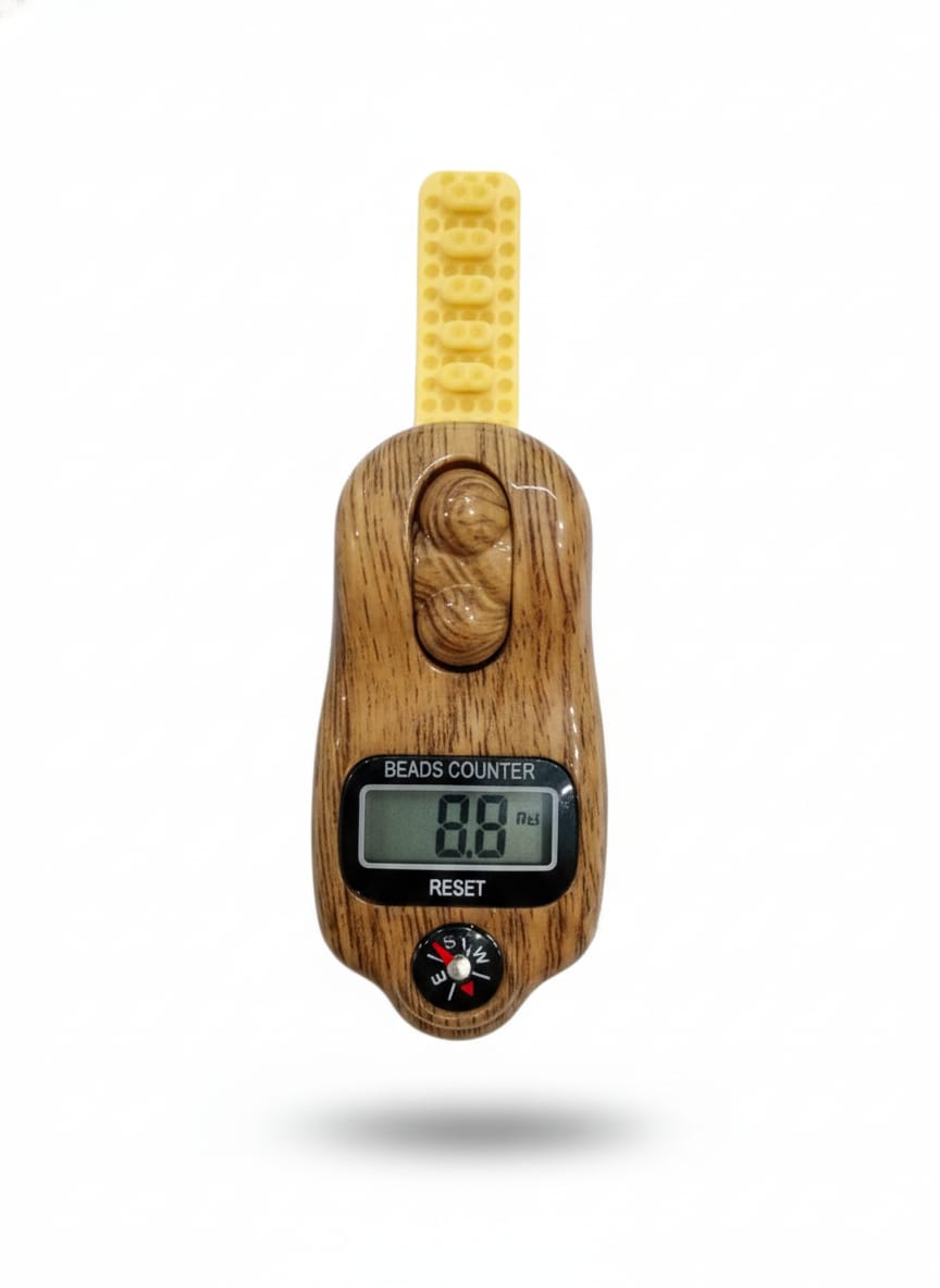 nam japa beads counter yellow