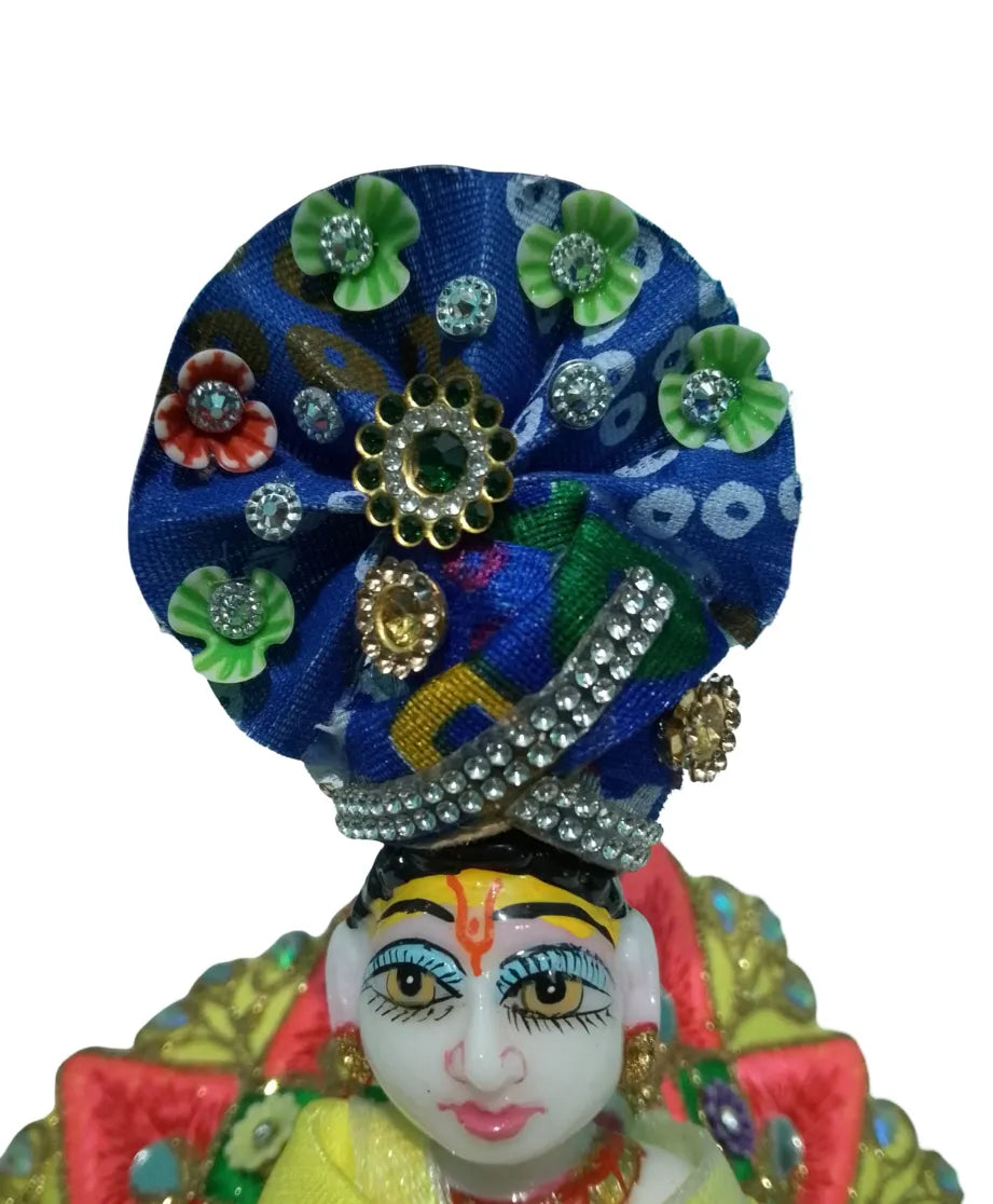 pack of 6 laddu gopal pagdi size 1