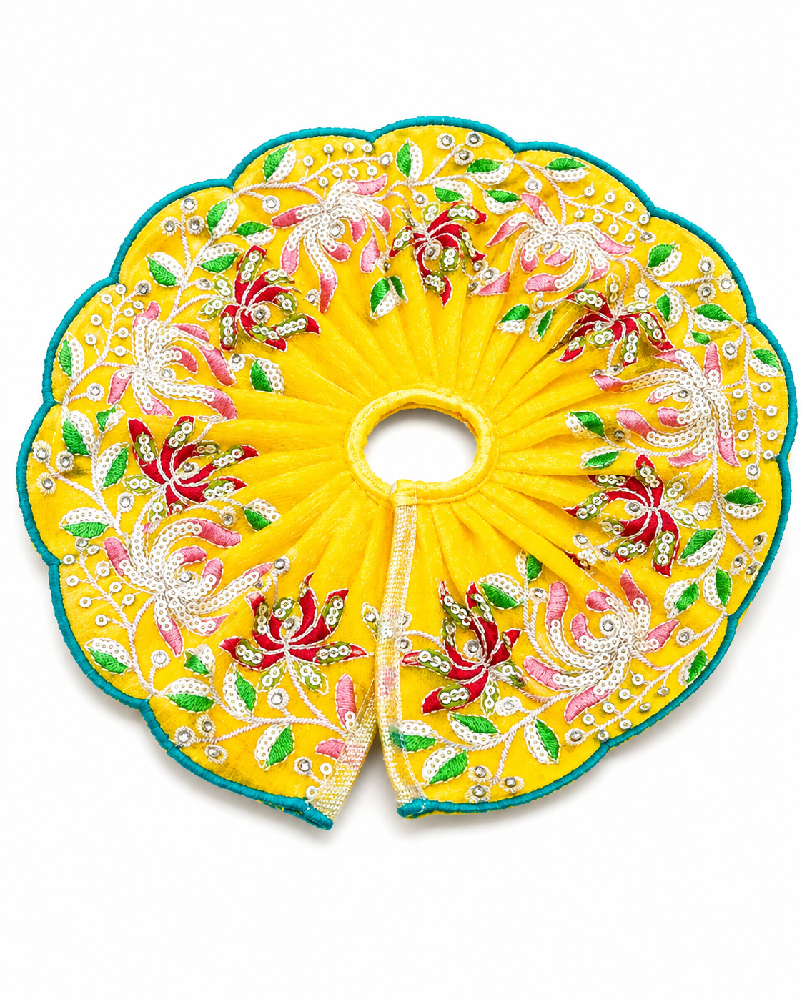 Laddu Gopal Frock Size 4 Number Color Yellow