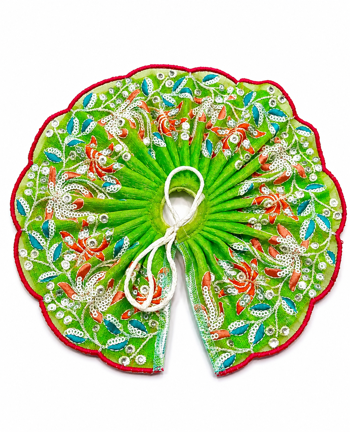 Laddu Gopal Frock Size 4 Number Color Green
