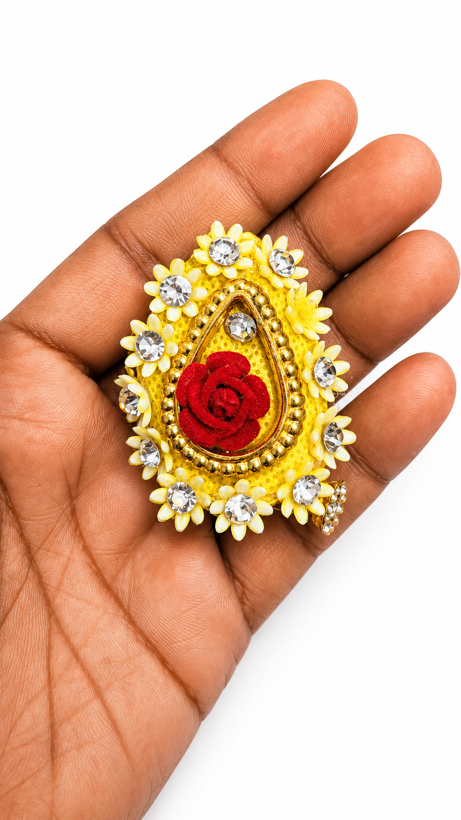 pack of 2 premium fancy pagdi for size 0 laddu gopal ji designer mukut pagdi set with pearl stone work handmade kanha ji shringar accessories